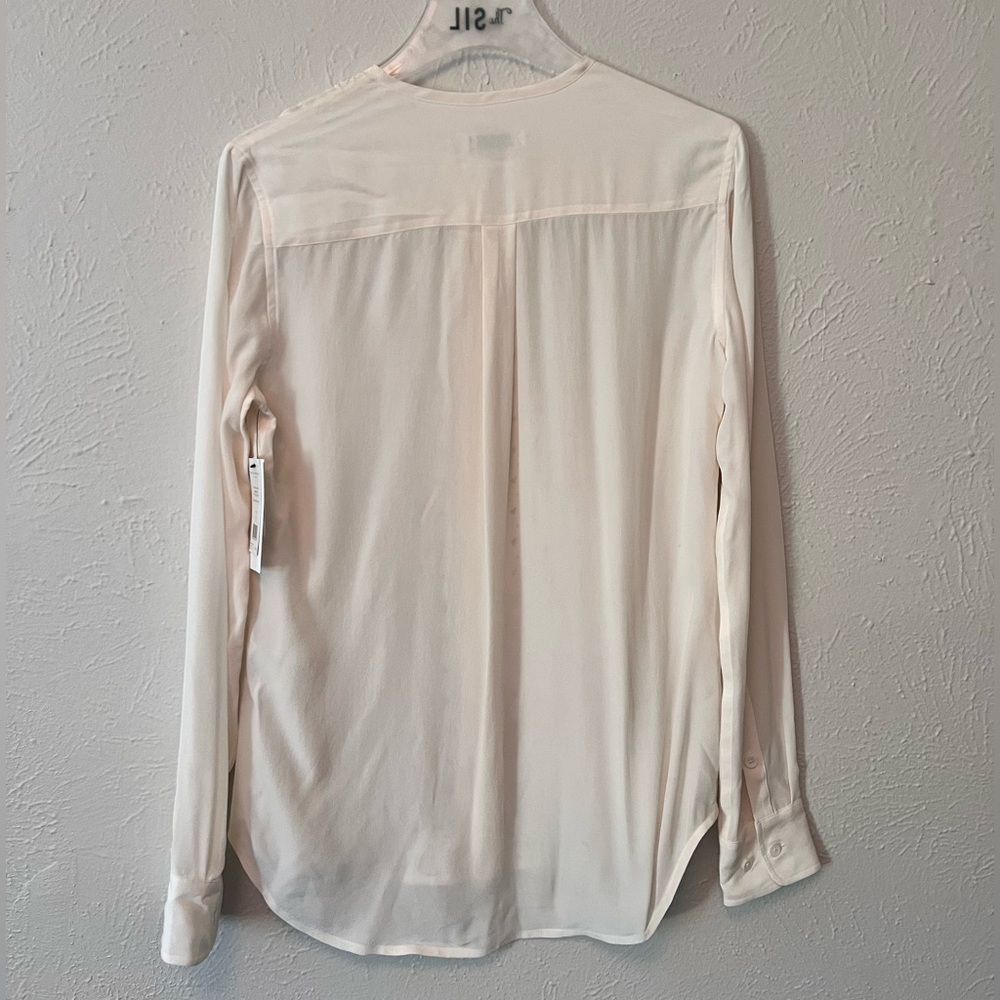 EQUIPMENT Julian Embroidery Floral Silk Blouse Sz S NWT - Picture 2 of 4